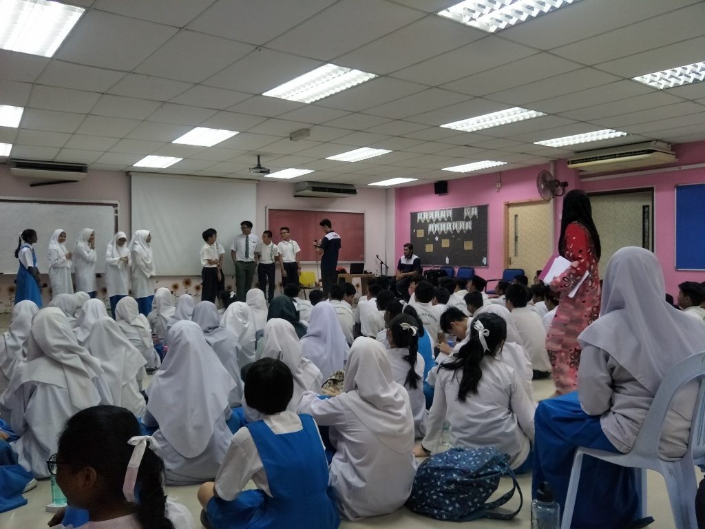 Career talk at SMK SERI BINTANG UTARA